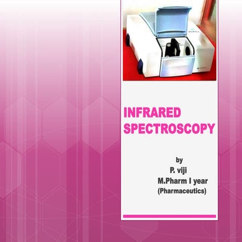 Infrared spectroscopy 