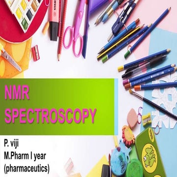 NMR SPECTROSCOPY