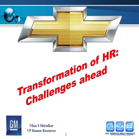 Managing HR to Leading HR