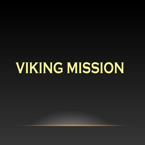 Viking mission