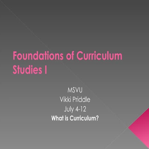 Vikki day one foundations 2011 bridgewater