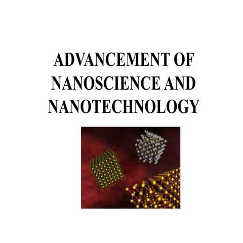 NANOTECHNOLOGY 