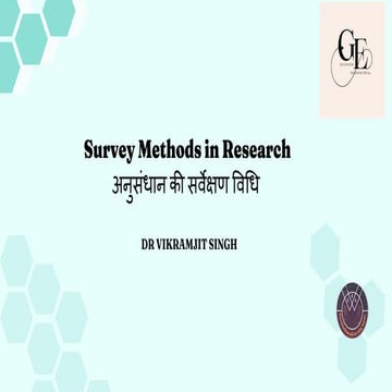 Vikramjit Singh-Descriptive Research-Survey research.pdf