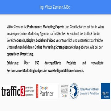 PERFORMIX.Wien 2016 – Search ohnne Keywords – Viktor Zemann (traffic3)