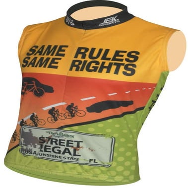 Vilages sleeveless bicycle jersey