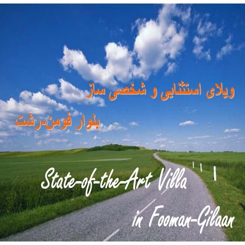 Exceptional Villa in Fooman-Gilaan For Sale