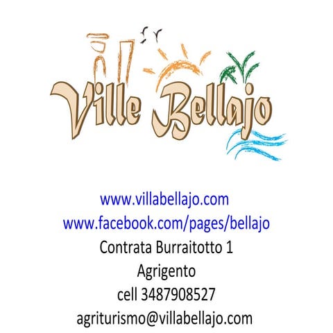 Villabellajo brochure