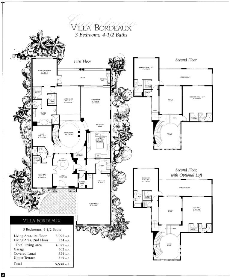 Villa bordeaux at grey oaks country club naples florida