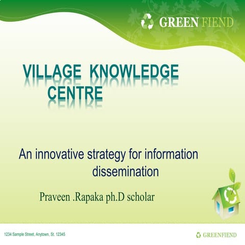 Village  knowledge centre