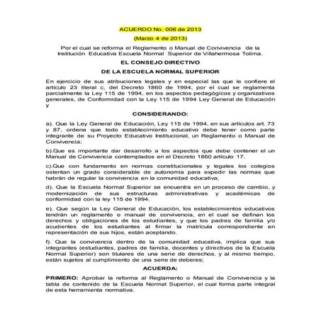 Villahermosa i.e. normal superior manual convivencia nuevo