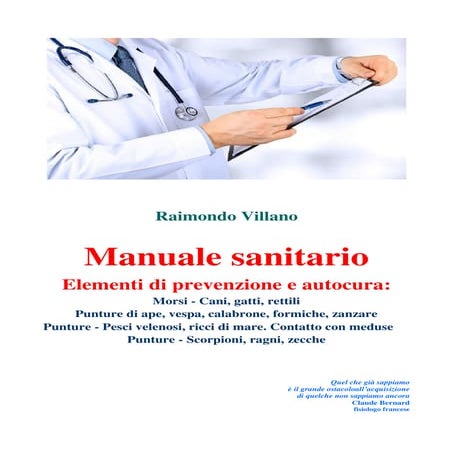 Villano-Prevenzione e cura. Morsi di animali