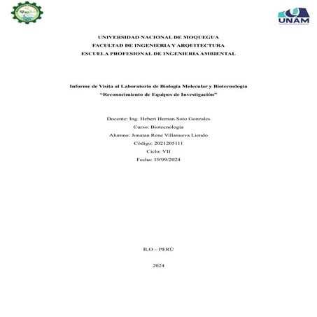 Identificación de equipos de laboratorio de biotecnología