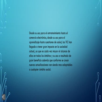 EL USO DE LAS TIC EN DIFERENTES COMUNIDADES