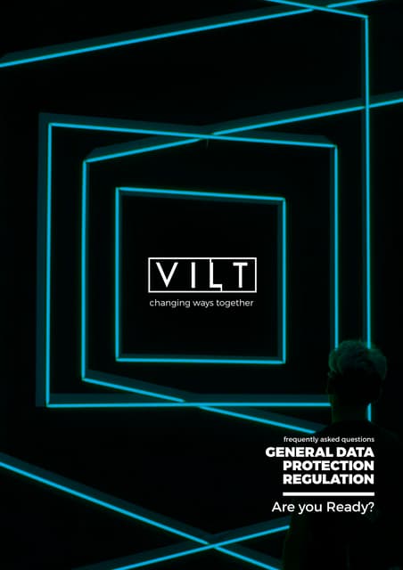 GDPR - Are you ready?