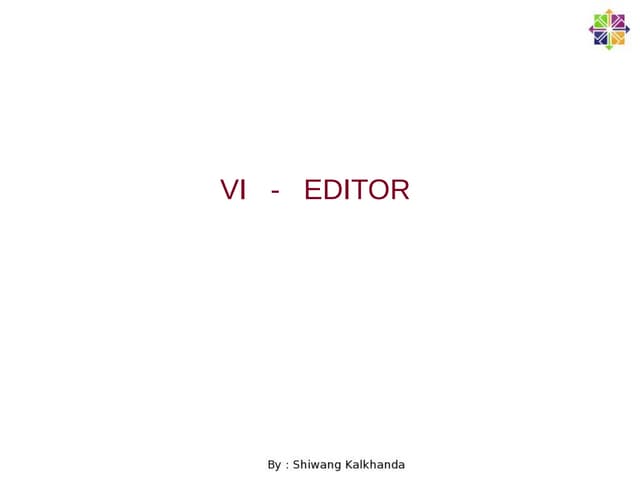 Vi Editor
