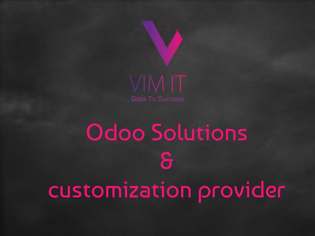 VIM IT CRM ODOO