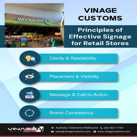 Corporate Signage Melbourne by Vinage Customs | PDF