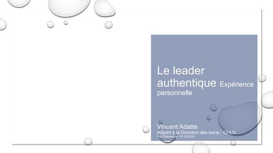 Comment Devenir Un Leader Authentique – SKRW