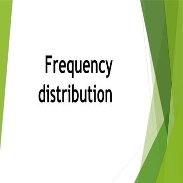 Frequency Distribution Table For Grade 7 Matatag.pptx