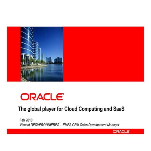 Vincent Desveronnieres,  Oracle