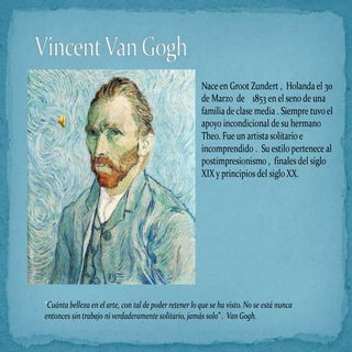 Vincent van Gogh por José María Romero