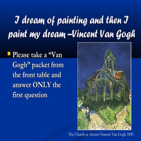 Vincent van gogh pp