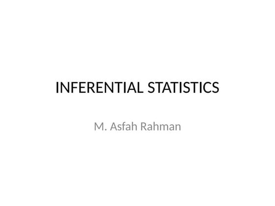 One Sample T Test | PPT