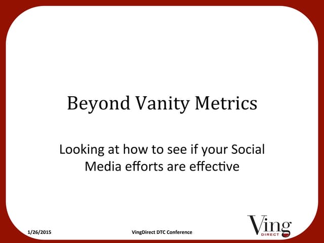 Beyond Vanity Metrics: What do Your Social Media Numbers Really Mean?