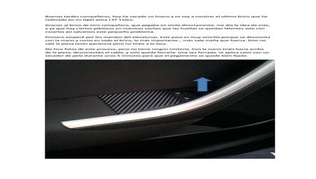 Vinilo Opel Astra J ST