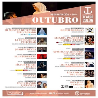 Vinilo programación octubre 12sep