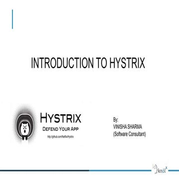 Introduction To Hystrix | PPTX