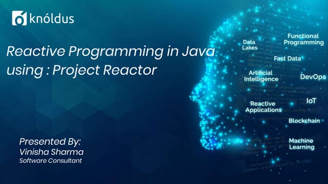 Reactive Programming In Java Using: Project Reactor