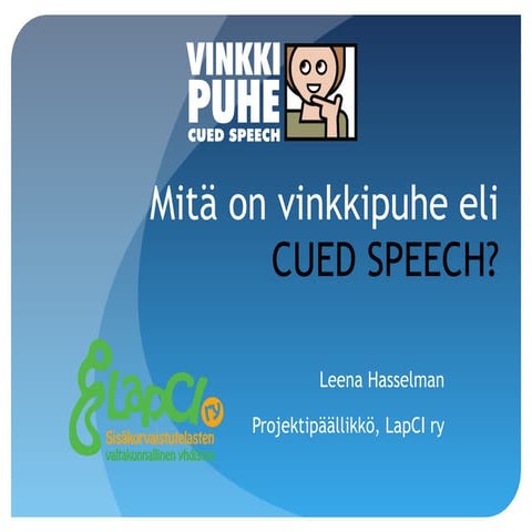 Vinkkipuhe