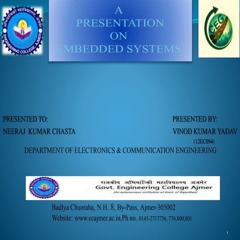 Vinod ppt on es31 08 15 | PPTX