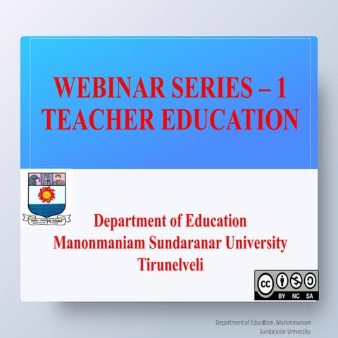 Teaching as a Profession