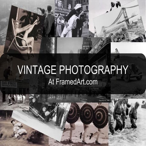 Vintage Photography at FramedArt.com