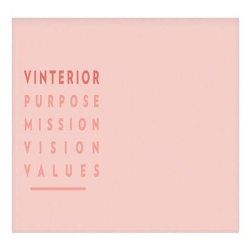 Vinterior Purpose Mission Vision Values | PPT