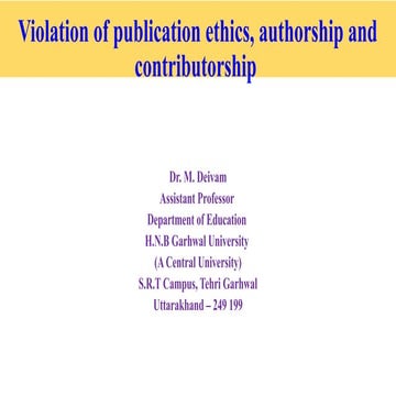 Violation of publication ethics, authorship and contributorship.pptx