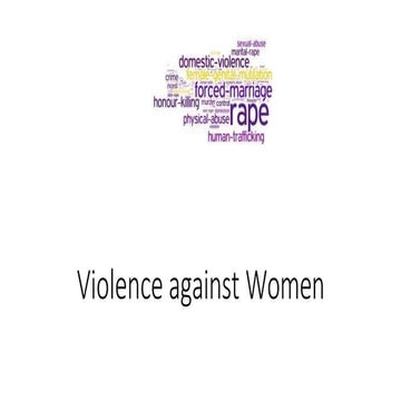 Violence against women
