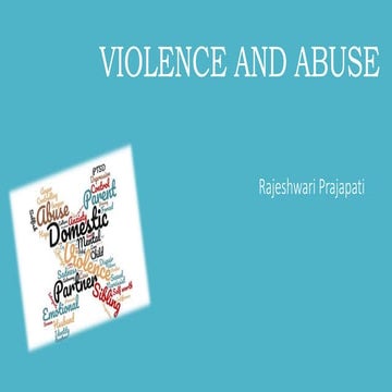 Presentation on  Violence and Abuse.pptx