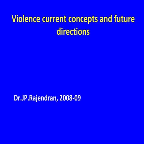 Aggression And Violence Pptx In Social Psychology Pptx
