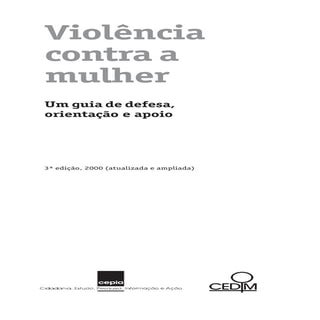Violencia Contra A Mulher Cartilha