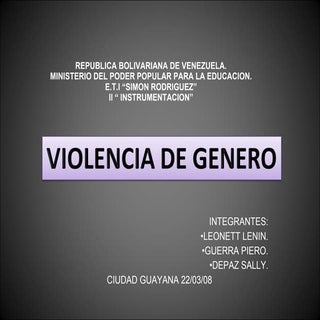 Violencia Femenina