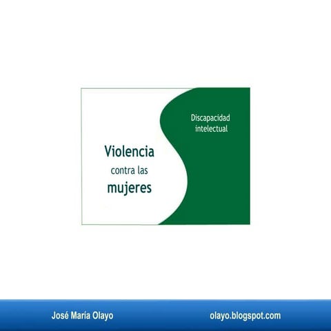 Violencia contra las mujeres. Discapacidad intelectual..pdf