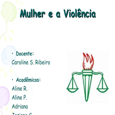Violencia contra mulher