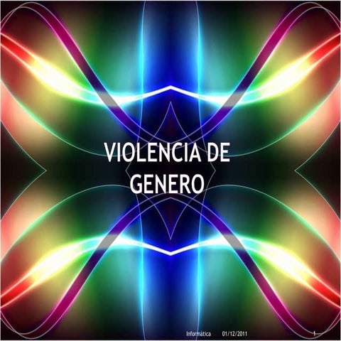 Violencia de genero ddd
