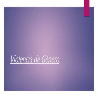 Violencia de género