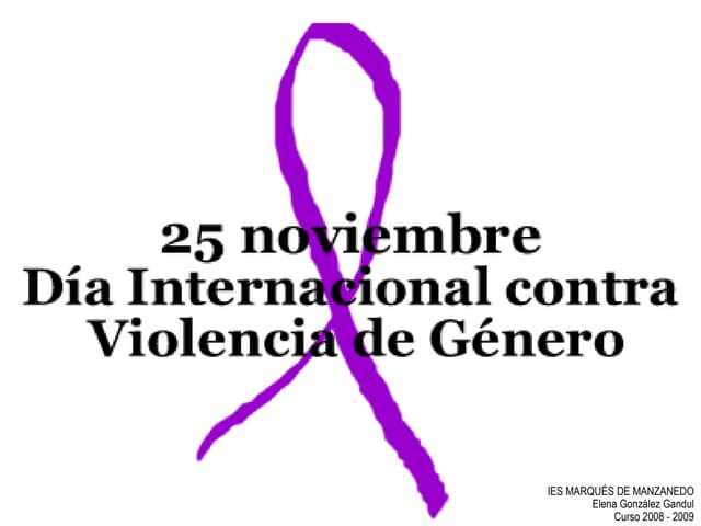 Violencia de género. documento de t...
