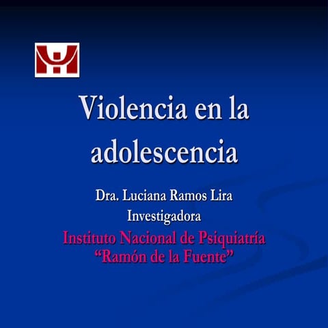 Violencia en adolescentes