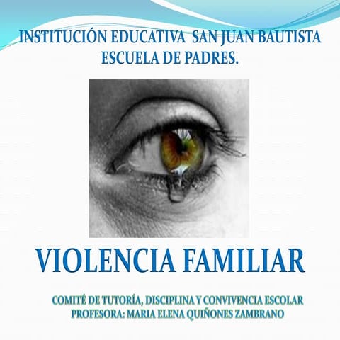 Violencia familiar